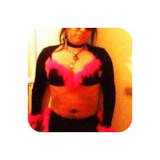 Booking photo for female roly poly stripper in Belfast called Disco Baby
