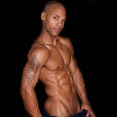 male stripper Alex